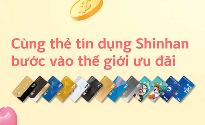 Hồ sơ làm thẻ tín dụng Shinhan Bank