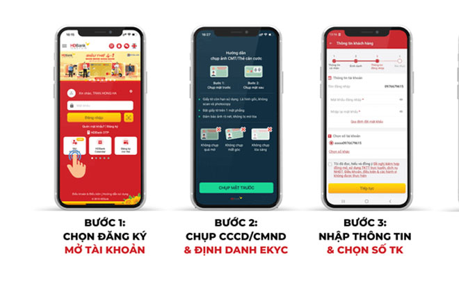 Tải app HDBank Mobile Banking