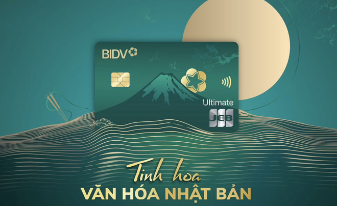 Thẻ BIDV JCB Ultimate - Thẻ tối thượng với nhiều ưu đãi