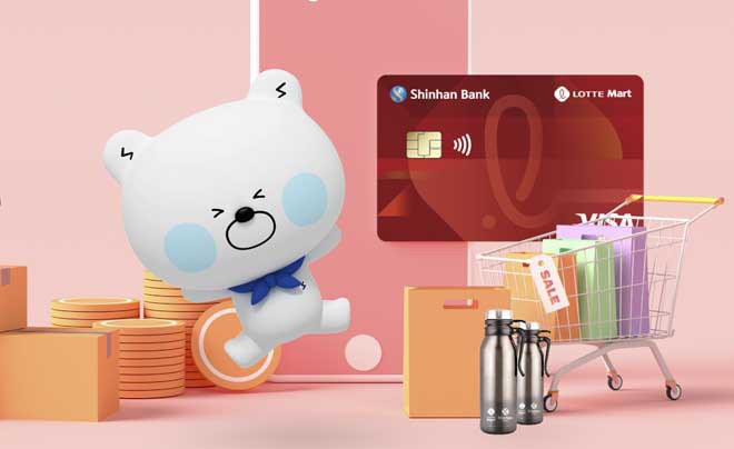 Thẻ Tín Dụng Quốc Tế Shinhan – Lotte Mart