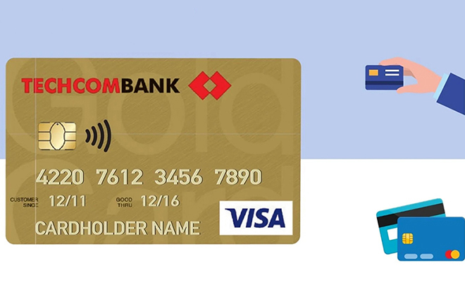 Thẻ tín dụng Techcombank classic/gold