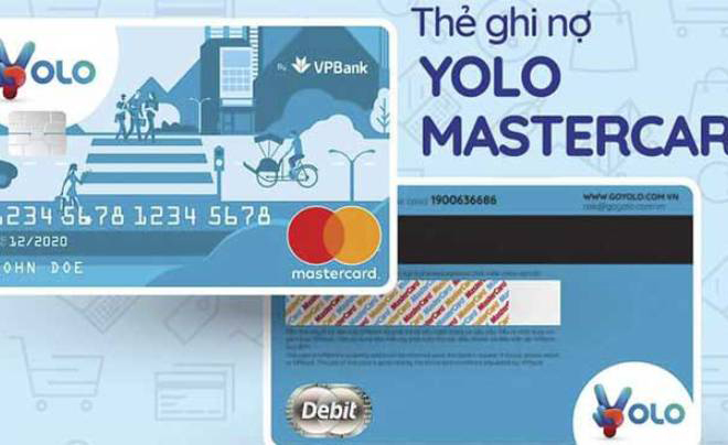 Thẻ Yolo Mastercard của VPBank